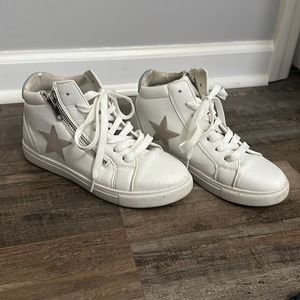 High top sneakers